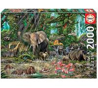 Educa 16013 - African Jungle, John M. Enright - 2000 pieces - Genuine Puzzle