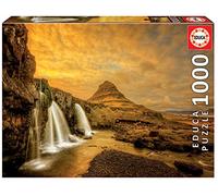 Educa 17971, Kirkjufells Waterfall, 1000 Piece Puzzle for Adults and Children from 10 Years, Iceland, Landscape, Nature