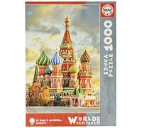 Educa 17998 St. Basil's Cathedral, Moscow San Puzzle, Pieces, Multicoloured, 1000 Piezas