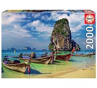 Educa 18007 Krabi, Thailand beaches Puzzle, Pieces, Multicoloured, 2000 Piezas