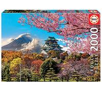 Educa 19276 2000 Osaka Castle, Japan, multicoloured, 96 x 68 cm