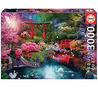 Educa Borras Puzzle 3000 Japanese Garden Multicolor