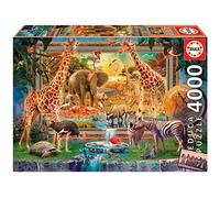 Educa Borras Volviendo De La Sabana Wooden Puzzle 4000 Pieces