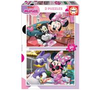 Educa 19297 2 x 20 Minnie, Assorted