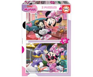 Educa 19297 2 x 20 Minnie, Assorted