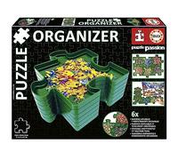 Educa 19577, Puzzle Organiser for Practical Sorting and Storing of Puzzle Pieces, Stackable Sorter, Puzzle Organisation & Transport, Accessories