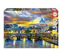 Educa 19617 1500 Basilica Pierre and Saint Angel Bridge, Varied