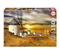 Educa 19618 1500 Windmills, Consuegra, Assorted, 85 x 60 cm