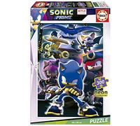 Educa 19630 300 Sonic Prime Neon, Assorted, 40 x 28 cm