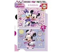Educa 19674 2x48 Minnie, Assorted, 68 x 48 cm