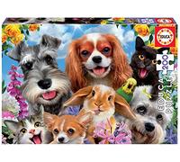 Educa - 200 Pet Selfie, Puzzle Composed of 200 Large Perfectly Finished Pieces, Approximate Puzzle Measure, 40 x 28 cm, From 6 Years (19293)