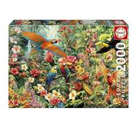 Educa - 2000 Amazon Birds Premium Adult Jigsaw Puzzle | Beautiful Rainforest Wildlife Scene | Size 96 x 68 cm | Ages 14+ (20574)