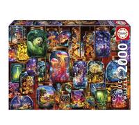 Educa - 2000 Dreams in Jars Premium Adult Jigsaw Puzzle | Beautiful Whimsical Magic Scene | Size 96 x 68 cm | Ages 14+ (20572)