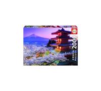 Educa - 2000 Mount Fuji Japan Premium Adult Jigsaw Puzzle | Beautiful Asian Landscape Scene | Size 96 x 68 cm | Ages 14+ (16775)