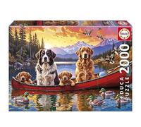 Educa - 2000 piece puzzle for Adults | Sunday with Children | Dimensions: 96 x 68 cm | Ages 14 and up (20576)
