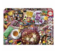 Educa - 2000 Piece Puzzle for Adults | The Sewing Table Includes Glue Fix Puzzle. Measurements: 96 x 68 cm. from 14 Years (20263)
