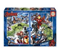 Educa 2x100 Pieces Avengers Puzzle