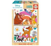 Educa 2x16 Pieces Disney Animals Puzzle
