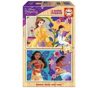 Educa 2x25 Pieces Disney Princess Puzzle