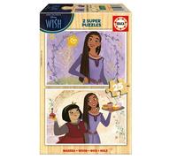Educa 2x25 Pieces Wish Madera Puzzle
