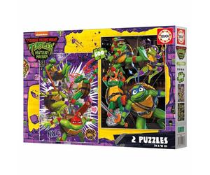 Educa 2x500 Pieces Ninja Turtles Puzzle