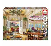 Educa - 3000 Seaside Living Premium Adult Jigsaw Puzzle | Beautiful Coastal Lighthouse Scene | Size 120 x 85 cm | Ages 14+ (20332)