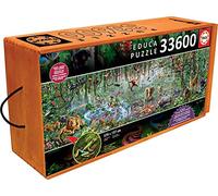 Educa - 33600 Piece Jigsaw Puzzle for Adults | Wild Life XXL | World's Largest Single-Image Puzzle | 570 × 157 cm | Adult Jigsaw | Ages 14+ (16066)