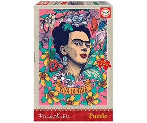 Educa - 500 Piece Jigsaw Puzzle for Adults | Viva la Vida, Frida Kahlo Puzzle. Includes Glue Fix Puzzle. From 11 years. Assembled Measure 34 x 48 cm. From 11 years (19251)
