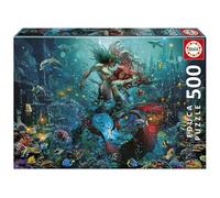 Educa - Atlantis 500-Piece Jigsaw Puzzle for Adults | Fantasy Underwater World Illustration Artwork | Ages 11+ (20175)