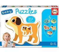 Educa - Baby Puzzle Animals. Puzzle for babies. +12 Months. Ref. 17573