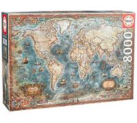 Educa Borras Mapamundi Historico Puzzle 8000 Pieces