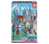 Educa 18472 Serie Citypuzzle Puzzle 200 Pieces, New York