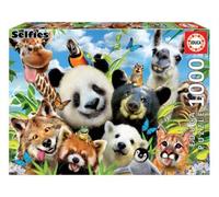 Educa Borrás 18117 Serie Educa Borras Llama Drama Selfie 1000 Piece Jigsaw Puzzle, Assorted, Piezas