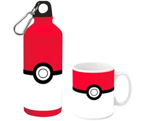 Educa Borras Pokémon Aluminium Bottle & Cup Rouge 500 ml