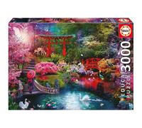 Educa Borras Puzzle 3000 Japanese Garden Multicolor