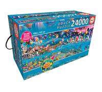 Educa Borras Vida El Mayor Wooden Puzzle 24000 Pieces Multicolor