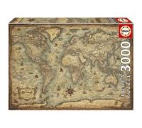 Educa Borras World Map Puzzle 3000 Pieces