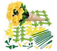 Educa Borrás Craft Set Yellow Rose Bouquet – 12 Paper Roses, No Glue/Scissors – 14+