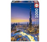 Educa - Burj Khalifa | 1000 piece jigsaw puzzle. Approximate measurement Once assembled: 48 x 68 cm. Includes Fix Puzzle Tail for hanging Once assembled is complete. Ages 14 and up (19642)