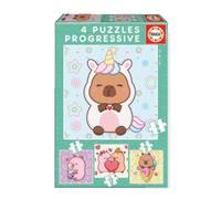 Educa Capybaras Capyfun 6-9-12-puzzle 16 Pieces