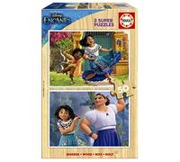 Educa Borrás Wooden Puzzles Charm Disney – 2 x 50 pieces – Age 4+ – Eco Friendly (19198)