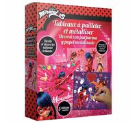 Educa Decorate With Glitter And Metallic Paper Miraculous Ladybug