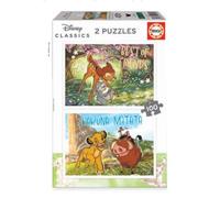 Educa Disney Classics Puzzle 2x100 Pieces