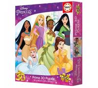 Educa Disney Princess 3d Lenticular Puzzle 200 Pieces