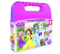 Educa Disney Princess Progressive Puzzle Suitcase