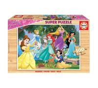 Educa - Puzzle for Children 100 pieces | Princess Bois Disney Princesses (17628)