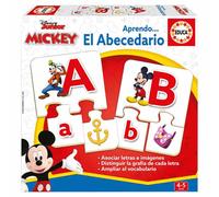 Educa El Abecedario Mickey And Friends Wooden Puzzle 81 Pieces