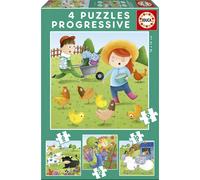 Educa Farm Animals Pieces Puzzle