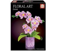 Educa - Floral Art Orchid | Paper Orchid Craft Kit No Glue or Scissors Needed - Crafts for Decoration+6 Years (20135)