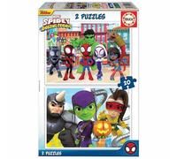 Educa Friends Spidey & His Amazing Waterwebs Puzzle 2x20 Pieces